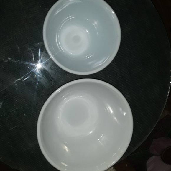 Vintage Pyrex; candy striped blue 401 - Picture 5 of 7